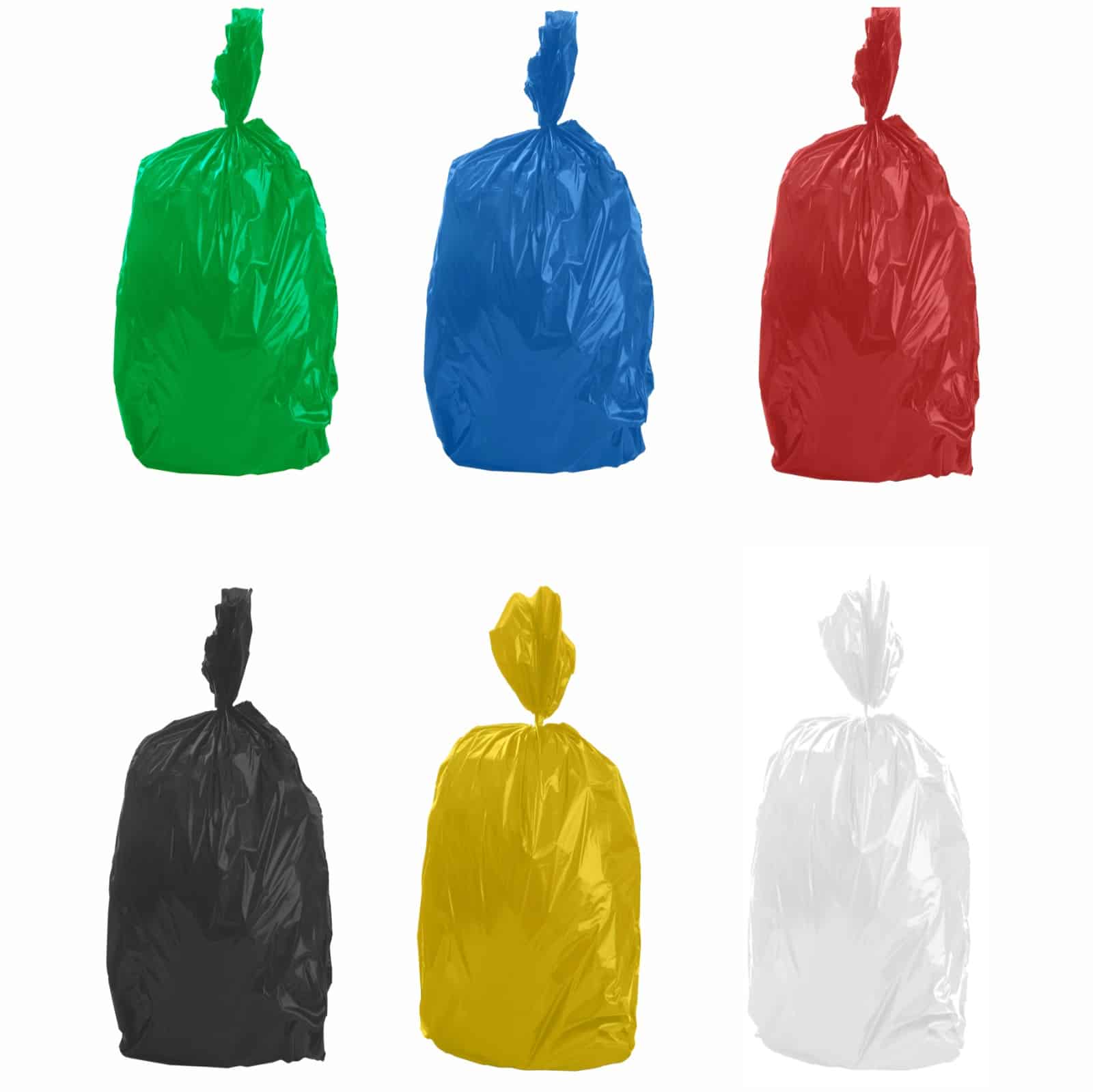 240L Wheelie Bin Refuse Bags 50 Micron Pack of 50's (50mic X 1200 X 1300)