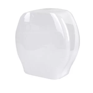 Decca Roll Toilet Paper Dispenser - Lucent White