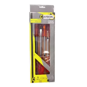 6 Piece Heavy Duty Screwdriver Set