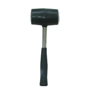 Rubber Mallet With Steel Shaft