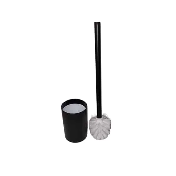 Toilet Brush Set Mild Steel (Black) - Image 2