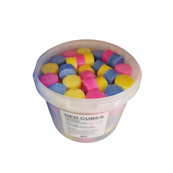 Deo Blocks Assorted Colours 5KG - Sanitize Today
