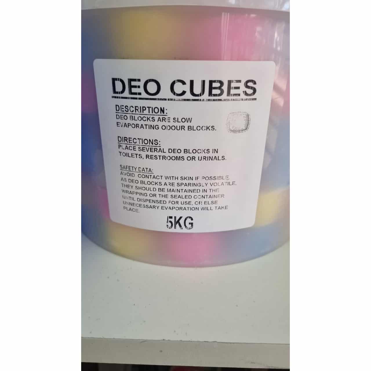 Deo Blocks Assorted Colours 5KG - Image 4