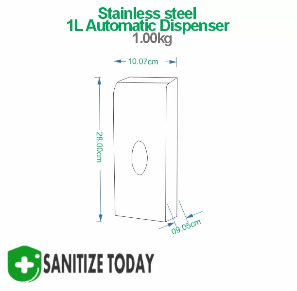 1 Litre Automatic Stainless Steel Dispenser - Image 2