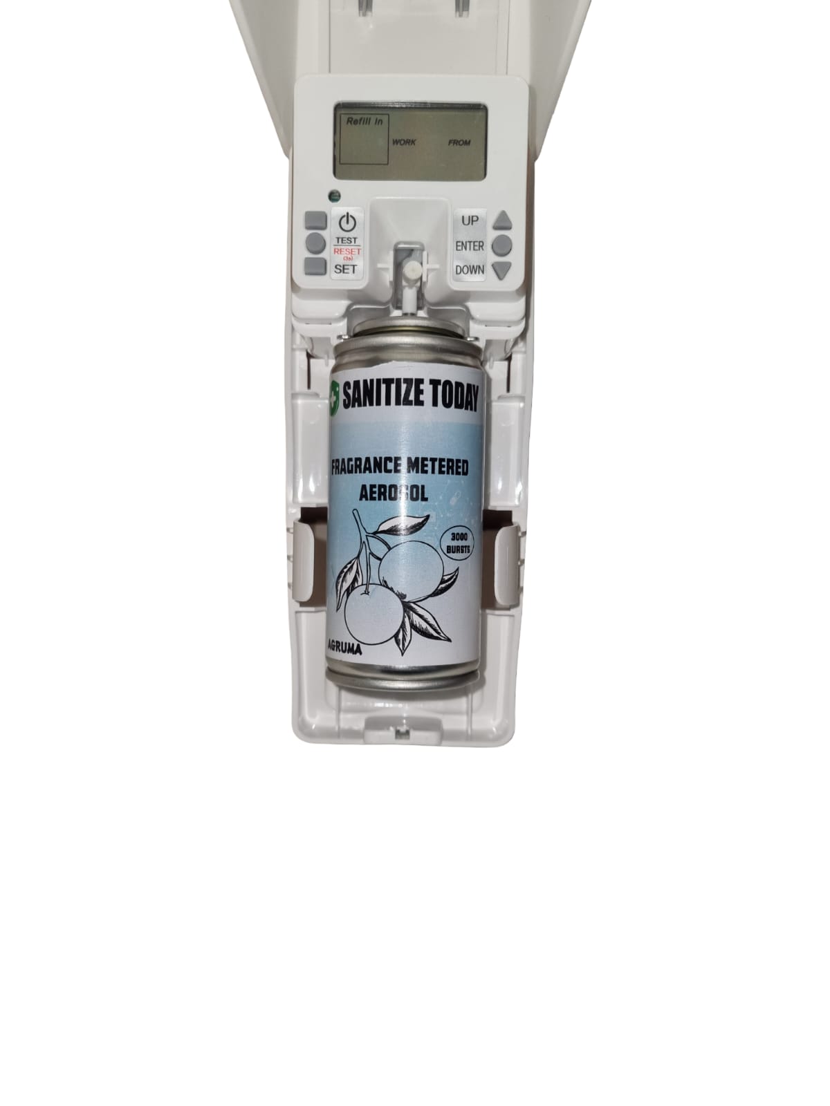 Automatic Air Freshener Dispenser – Sierra White Aerosol System Wall Mount - Image 3