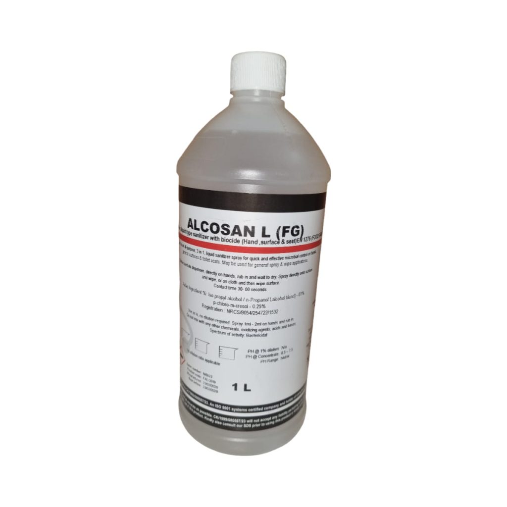 Alcosan L Food Grade Liquid sanitizer