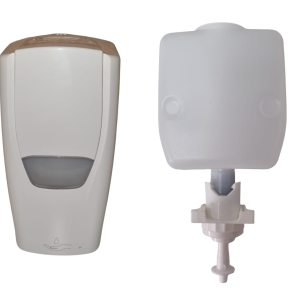 500ml automatic soap dispenser white with top up