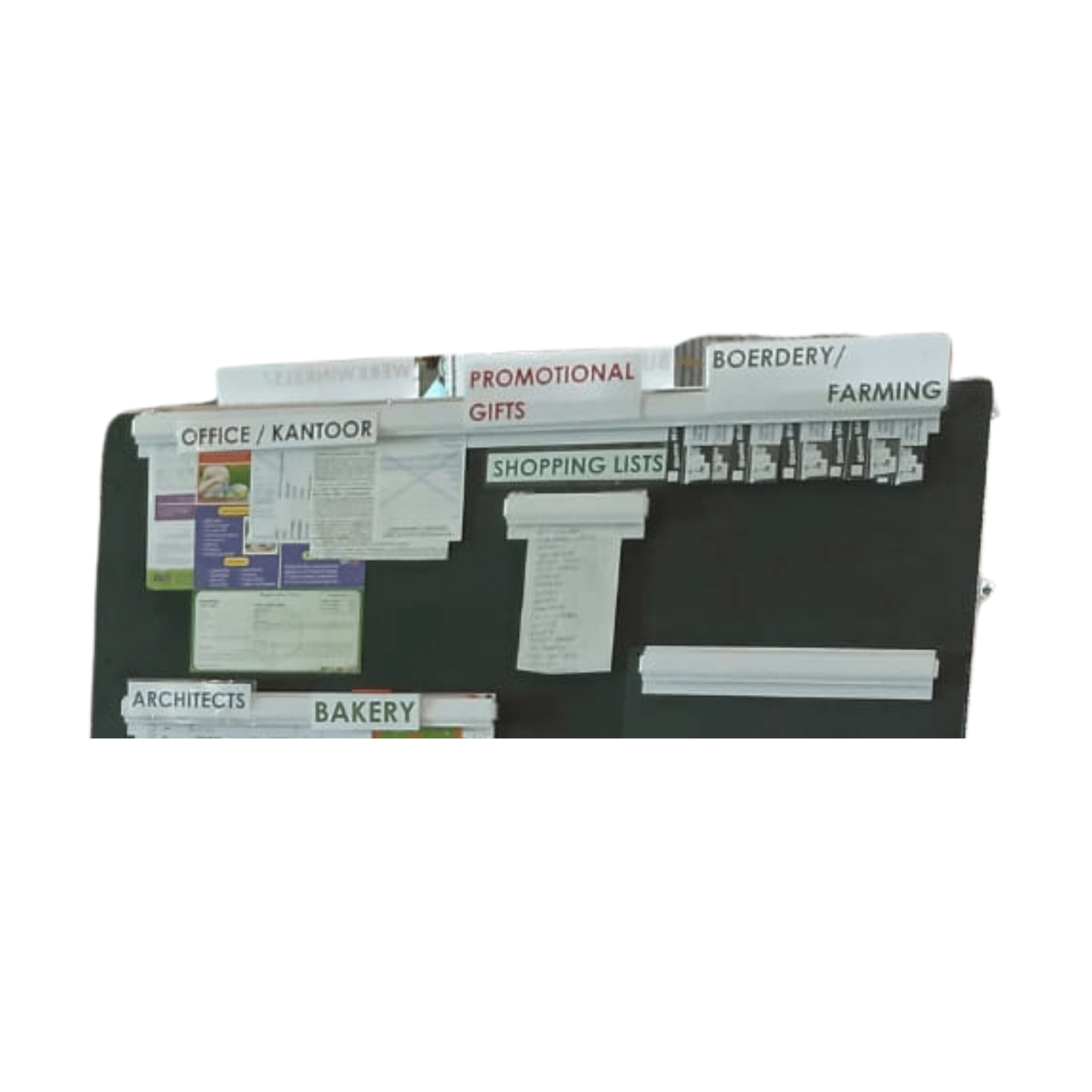 Memo Mate Grab Rail Paper Display - Image 5