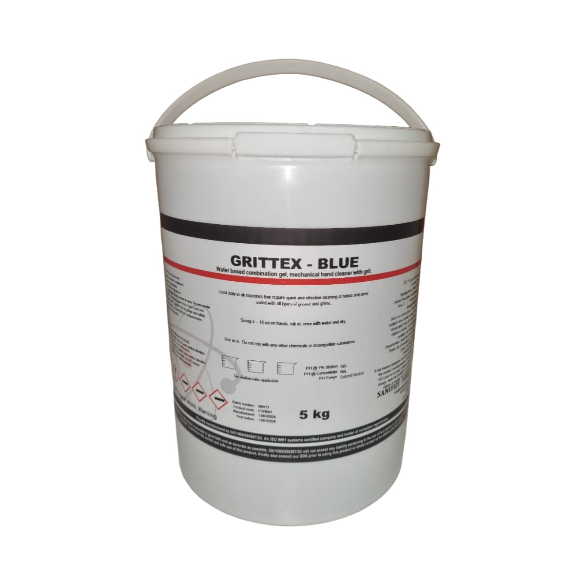 Grit Hand Cleaner 5L – Grittex Blue Heavy Duty Grit Hand Cleaner