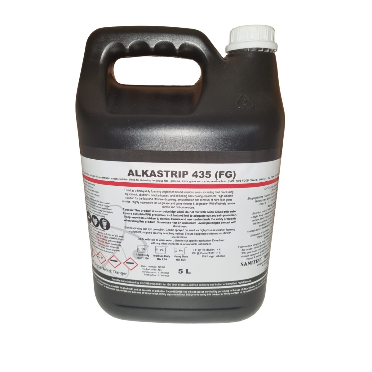 Food grade degreaser 5L