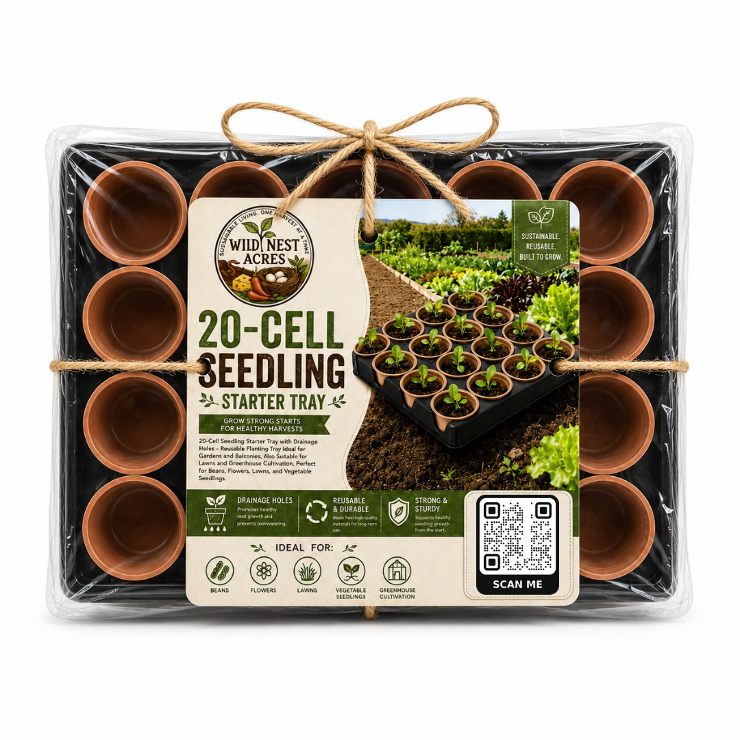Seedling Starter Tray - 20 Cells