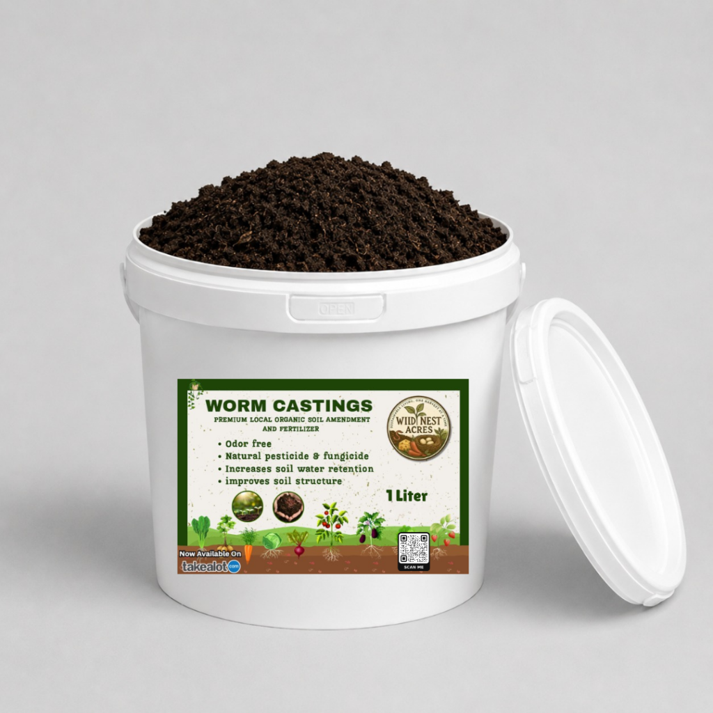 Organic Soil Fertiliser Worm Castings