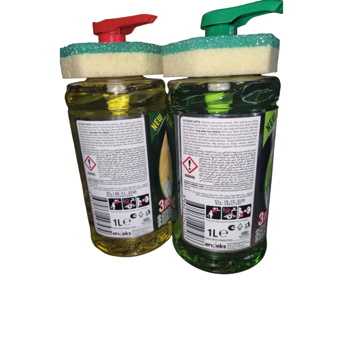 1L Dishwashing Liquid Kalyon With Sponge - Image 2