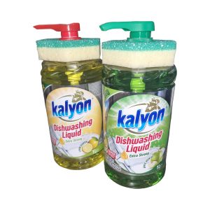 1L Dishwashing Liquid Kalyon With Sponge