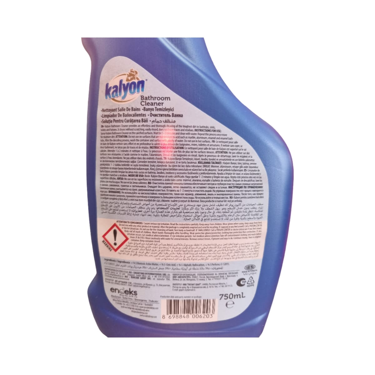 750ml Bathroom Cleaner Spray Kalyon - 2 Pack - Image 3