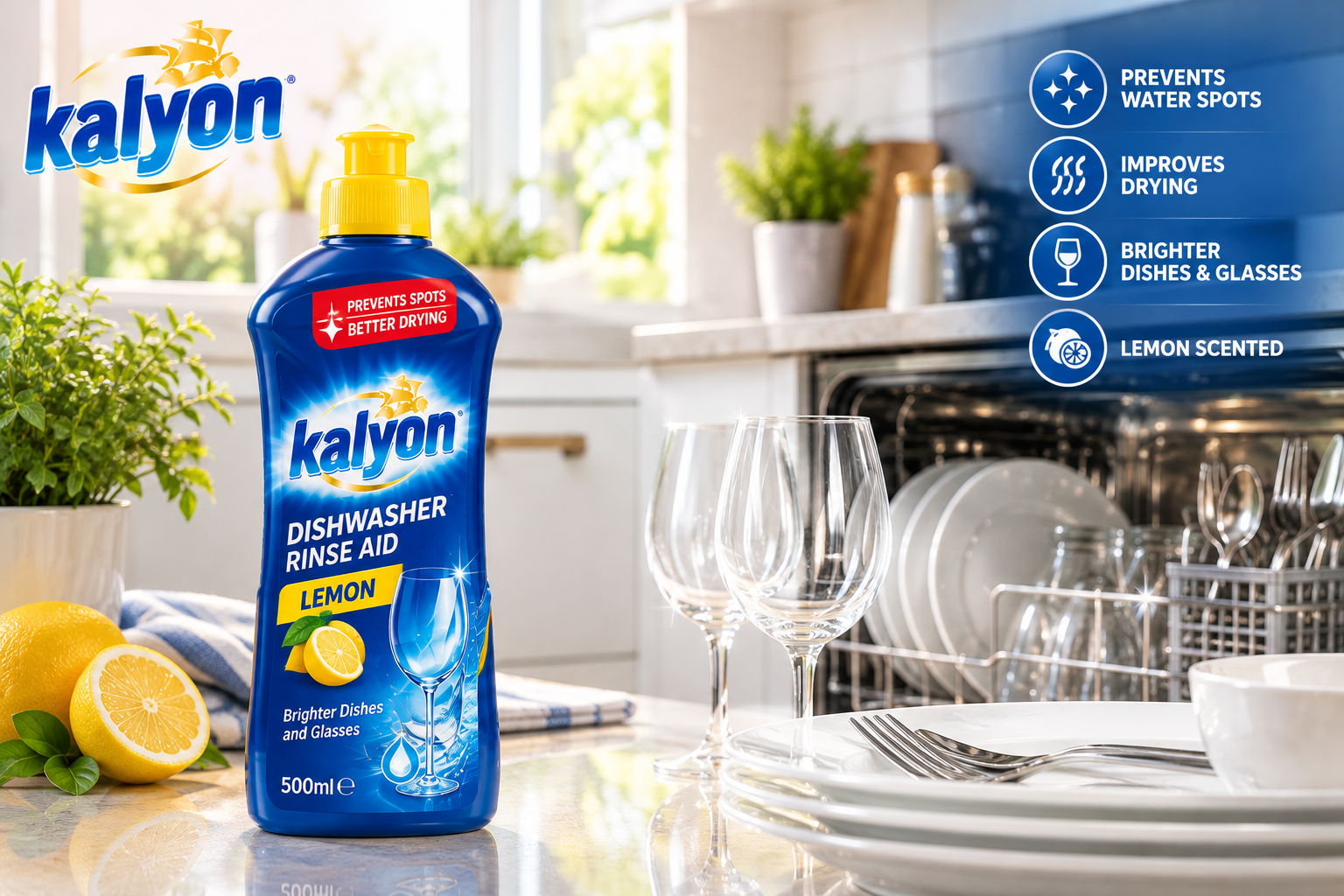 Dishwasher Rinse Aid - 500ml - Image 3