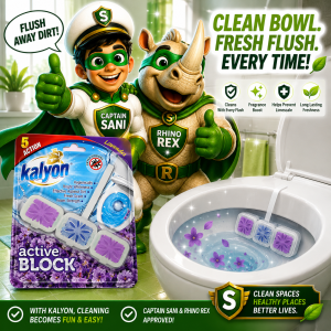 Toilet Rim Block