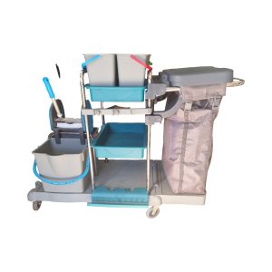 Professional Janitorial Cleaning Trolley