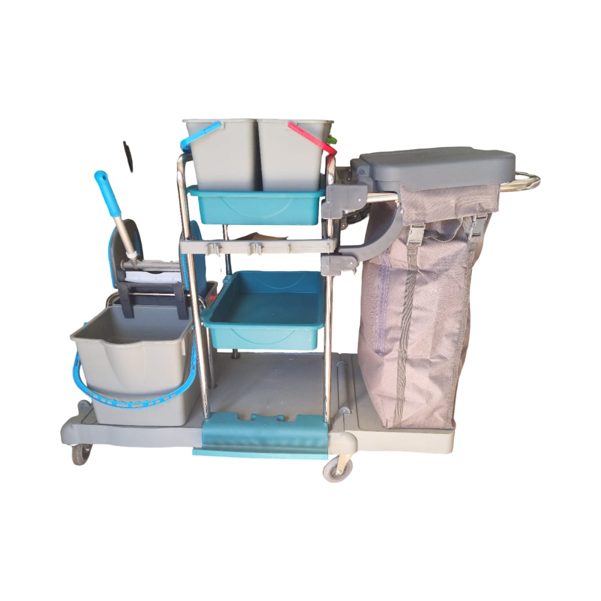 Professional Janitorial Cleaning Trolley