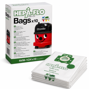 Numatic HepaFlo Vacuum Bags NVM-1CH – 10 Pack