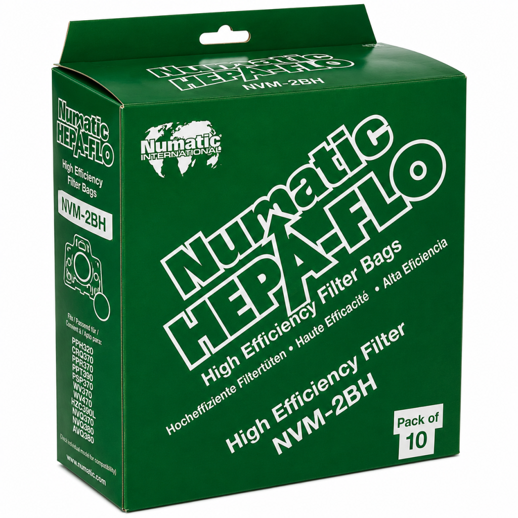 Numatic HepaFlo NVM-2BH Vacuum Bags