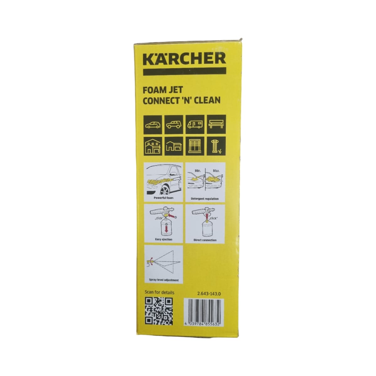 Kärcher FJ 10 C Connect ’n’ Clean Foam Jet + Ultra Foam Cleaner - Image 2