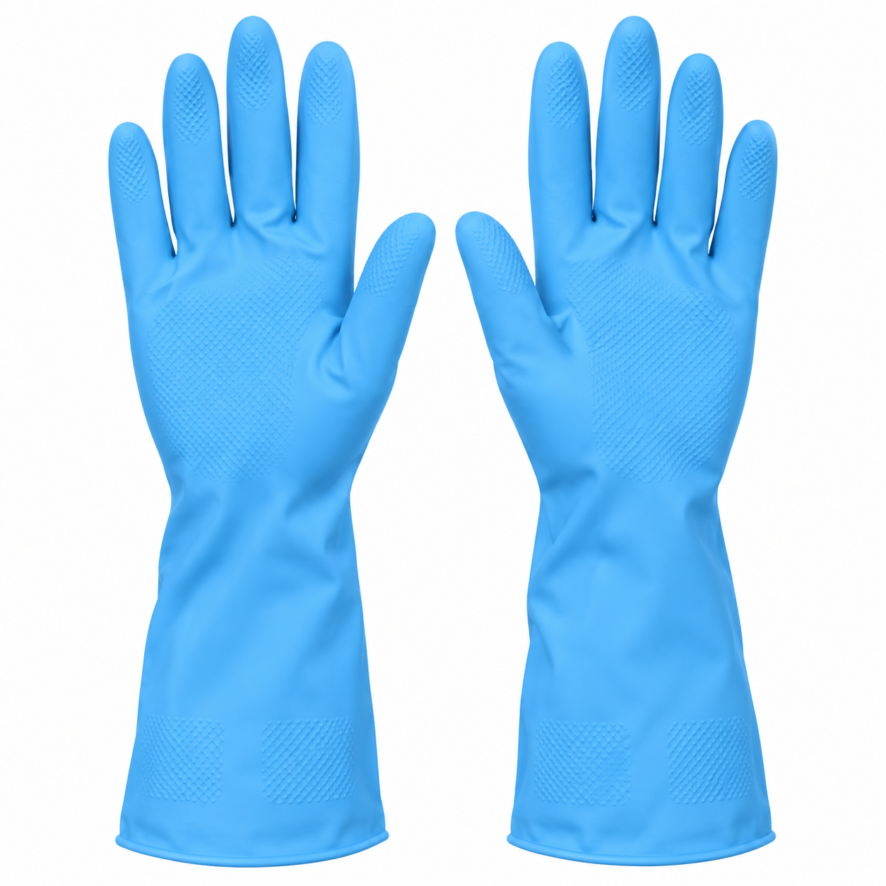 Rubber Household Glove Blue